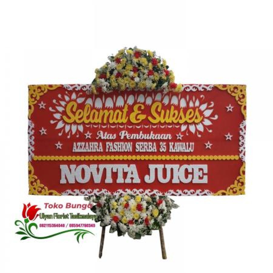 Karangan Bunga Papan Selamat & Sukses Tasikmalaya 13