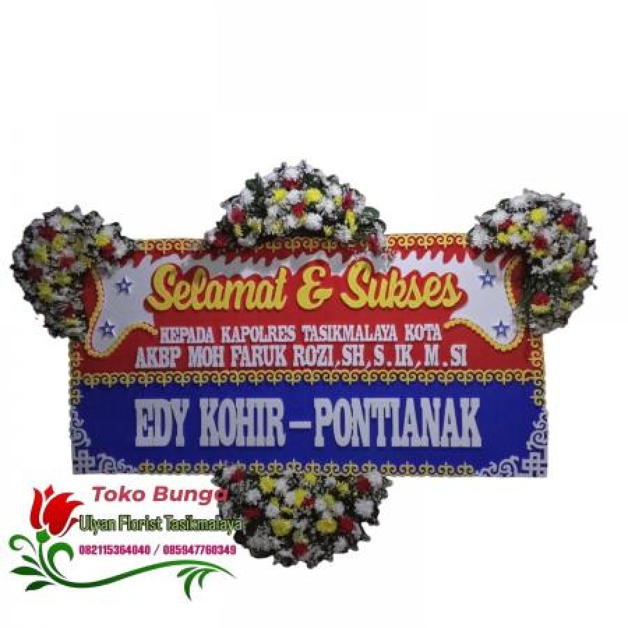 Karangan Bunga Papan Selamat & Sukses Tasikmalaya 24