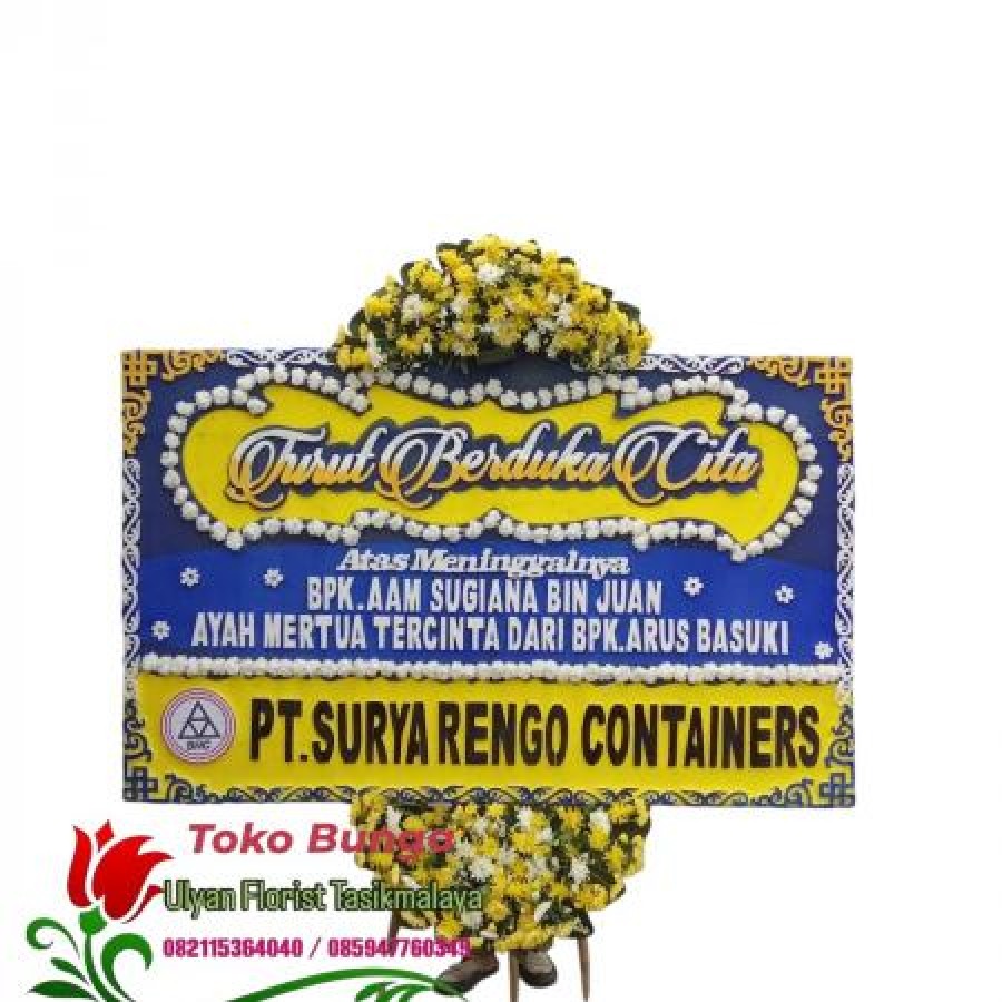 Karangan Bunga Papan Duka Cita...