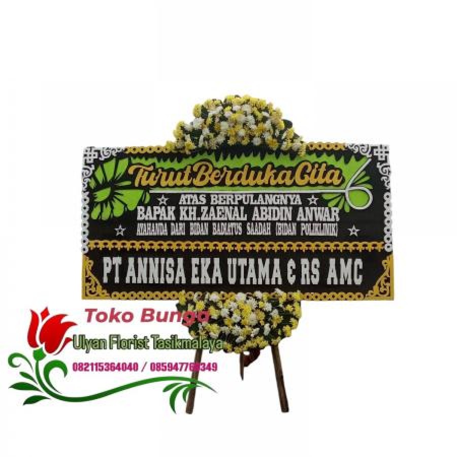 Karangan Bunga Papan Duka Cita...