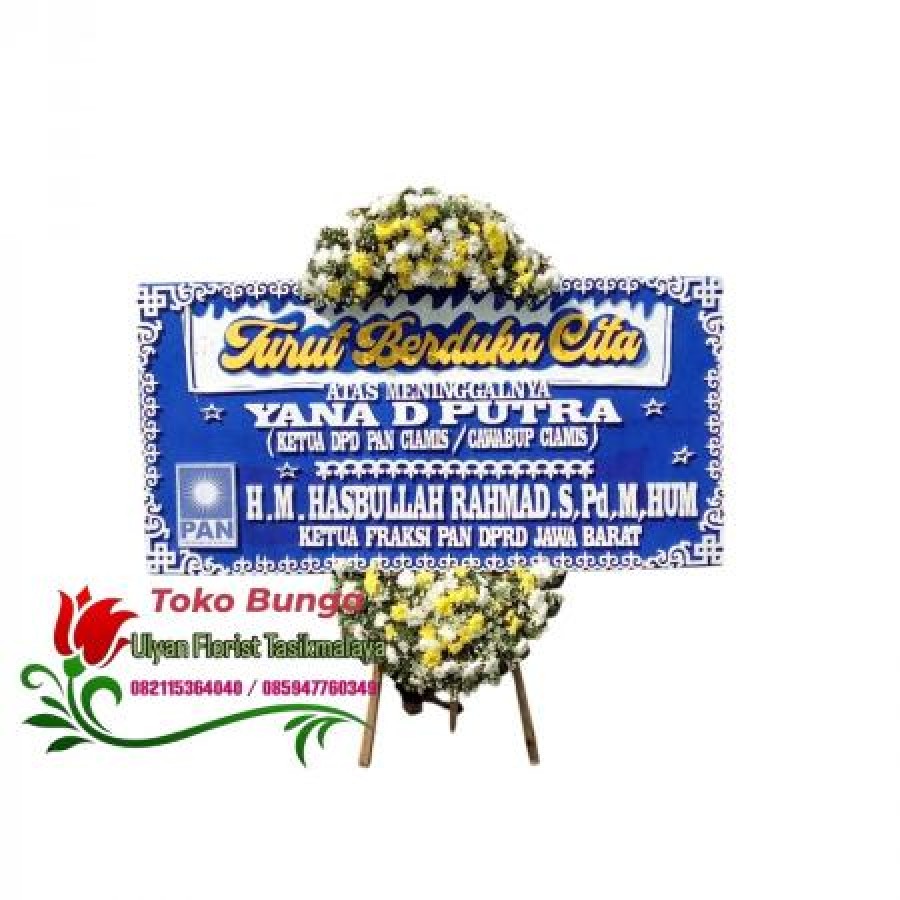 Karangan Bunga Papan Duka Cita...