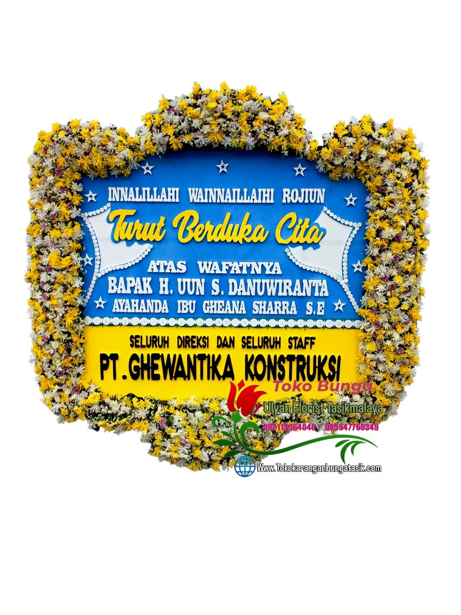 Papan Bunga Turut berduka cita