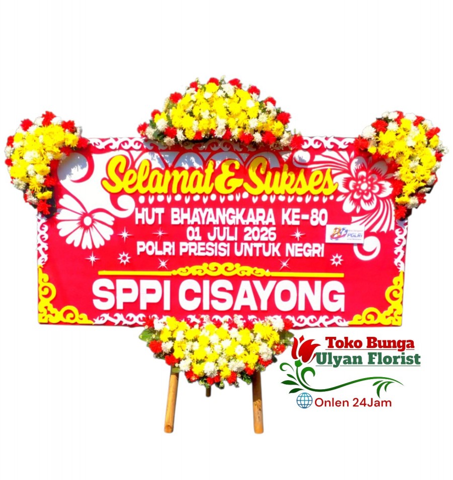 Papan Bunga Selamat &Sukses 1